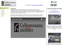 Tablet Screenshot of gyllensvaan.se
